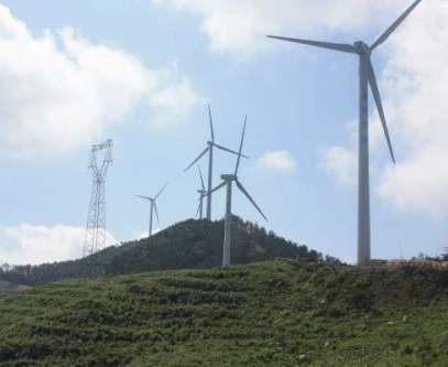 河南信阳黄柏山风电场一期防雷接地工程